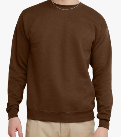 Men's Sweatshirt, Cotton-blend Pullover, Crewneck Sweatshirt for Men, 1 Or 2 Pack Available - M/Long Sleeves