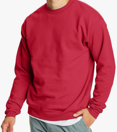 Sweatshirt for Men, 1 Or 2 Pack Available - red/S